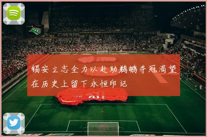 锡安立志全力以赴助鹈鹕夺冠渴望在历史上留下永恒印记
